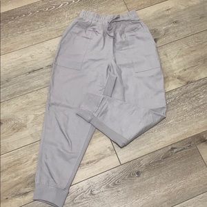 Drawstring Linen joggers